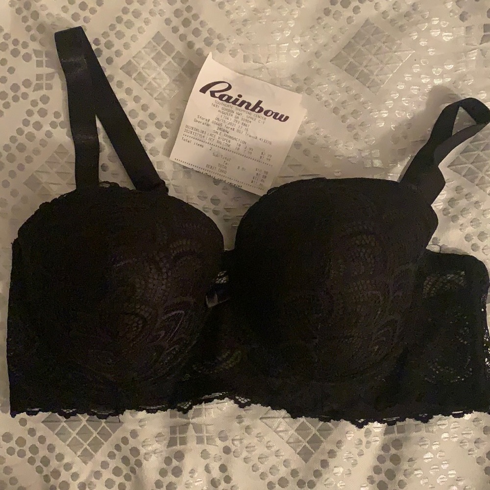 black bra